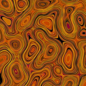 Psychedelic abstract pattern. Wavy Marbling style Stock Illustration