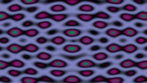 Psychedelic abstract retro wave seamless background pattern in orange and p.. Stock Footage 342159952
