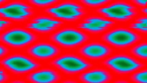 Psychedelic abstract seamless flowing geometric pattern background animation Stock Footage 342158155