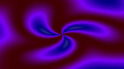 Psychedelic abstract swirl: Fluid gradient motion background in vibrant yel.. Stock Footage 341059463