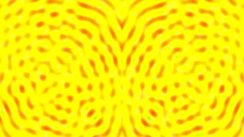 Psychedelic abstract wave pattern in vibrant blue and magenta gradient loop Stock Footage 335524112