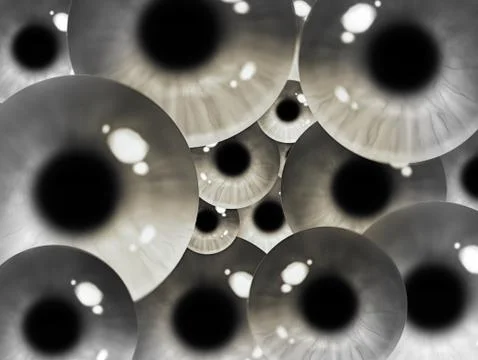 Psychedelic abstraction in the style of the poster. Stock Illustration