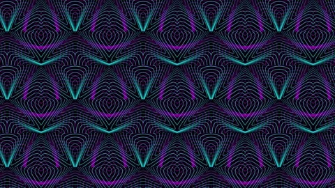 Psychedelic Animation mix color Background 動画素材 154893274