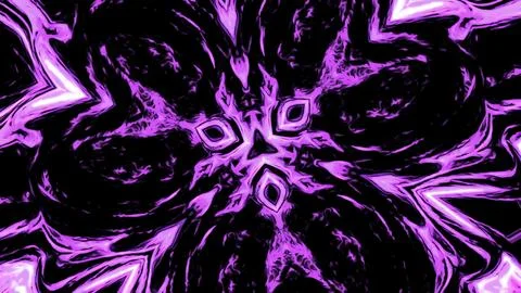Psychedelic animation with moving plasma pattern. Design. Mirror plasma pattern Stock Illustration