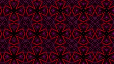 Psychedelic Animation Trendy Shape Background A Stock Footage 154894711