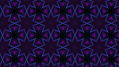 Psychedelic Animation Trendy Shape Background D Vidéo 154895088