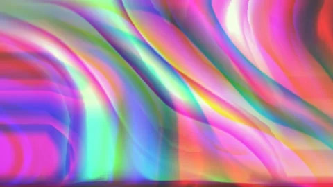 Psychedelic art, watercolor patterns with unique colorful wave patterns, Stock Footage 134988475