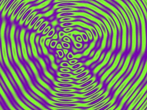 Psychedelic background Illustrazione stock