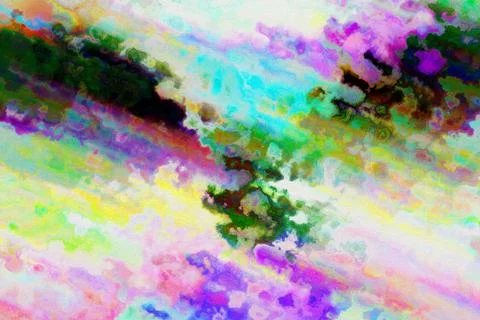 Psychedelic Background Illustrazione stock