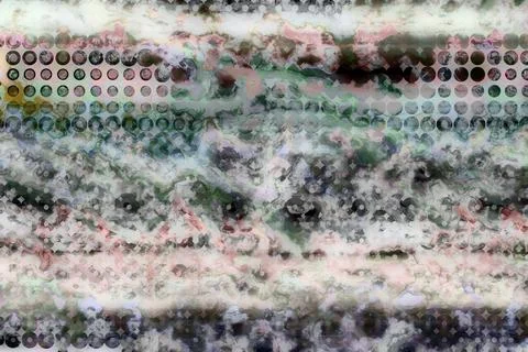 Psychedelic Background Stockillustratie
