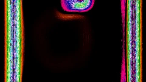 Psychedelic Background Letter Patterns In Loop Motion Stock Footage 103488987