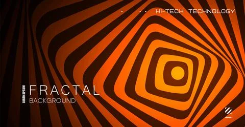 Psychedelic background. Optical illusion. Spiral pattern Stock Illustration