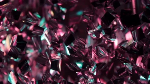 Psychedelic background with particles flowing Video stock 205822093