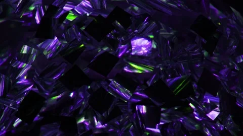 Psychedelic background with particles flowing Video stock 206703608