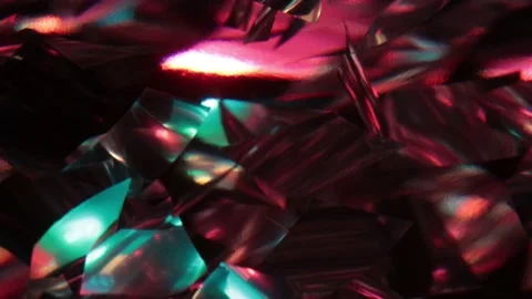 Psychedelic background with particles flowing Video stock 206703717