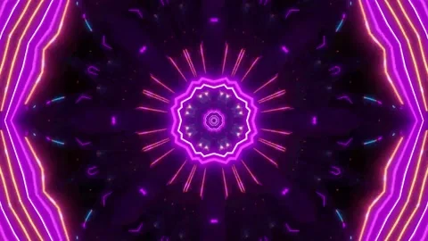 Psychedelic Background For Psychedelic Music - Motion Visual Psychedelic Vj Loop Stock Footage 159449089