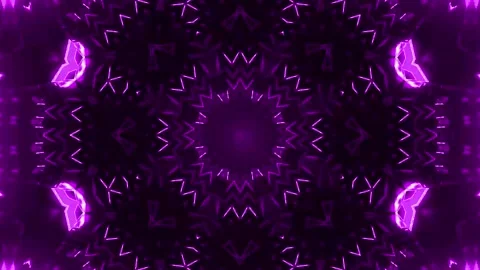 Psychedelic Background For Psychedelic Music - Motion Visual Psychedelic Vj Loop Stock Footage 160135029