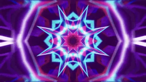 Psychedelic Background For Psychedelic Music - Motion Visual Psychedelic Vj Loop Stock Footage 167430045