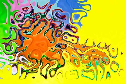 Psychedelic background trippy abstract wavy. Иллюстрация