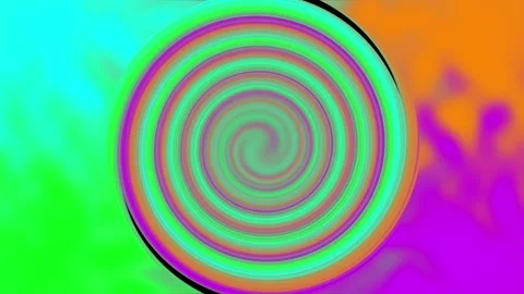 Psychedelic background. Trippy art. Trance animation loop. Colorful lights Stock Footage 239264773