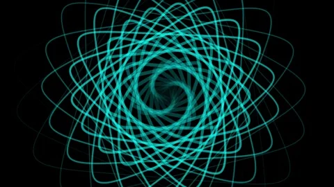 Psychedelic background. Trippy art. Trance animation loop. Colorful lights Stock Footage 240570616