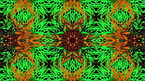 Psychedelic background. Trippy art. Trance animation loop. Colorful lights Stock Footage 240570960