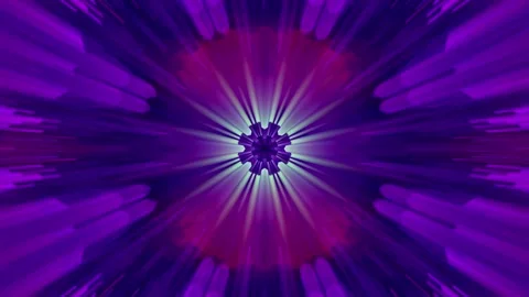 Psychedelic Background Visual - Trippy Psychedelic Lsd Dmt Visual - Vj Loop Stock Footage 155639063
