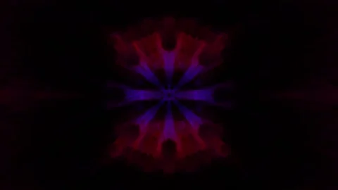 Psychedelic Background Visual - Trippy Psychedelic Lsd Dmt Visual - Vj Loop Stock Footage 155639065