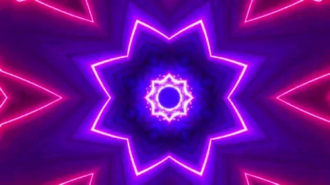 Psychedelic Background Visual - Trippy Psychedelic Lsd Dmt Visual - Vj Loop Stock Footage 155639403