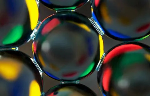 Psychedelic beads Stock Photos