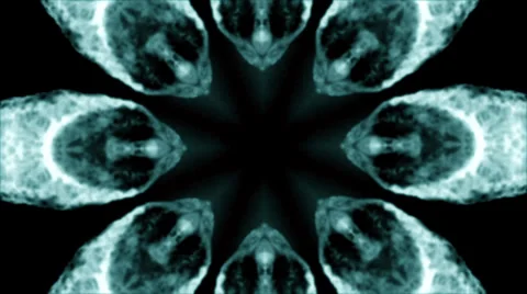 Psychedelic blue background 스톡 동영상 38019669