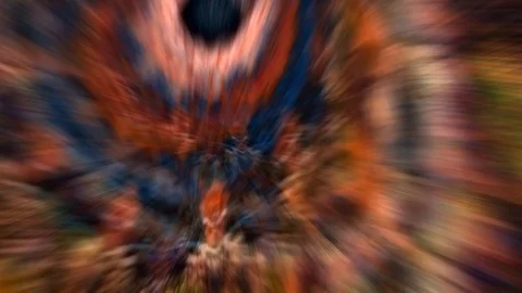 Psychedelic Blur footage slow motion surface of trendy colorful flow (1641) Stock Footage 128793550