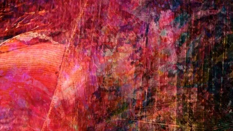 Psychedelic Blur footage slow motion surface of trendy colorful flow (455) Stock Footage 128951664