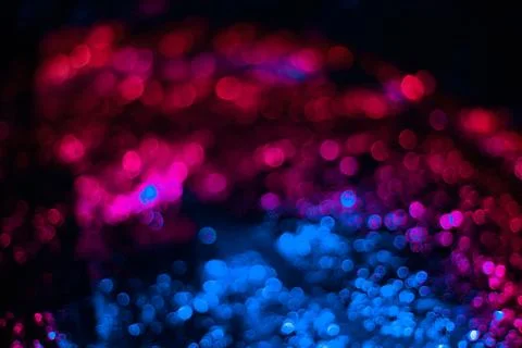Psychedelic bokeh Stock Photos