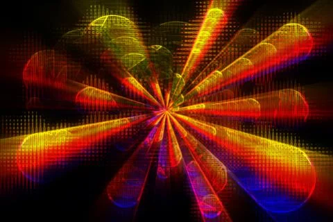 Psychedelic Burst Stock Photos