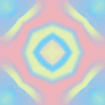 Psychedelic caleidoscope mandala design pattern. Abstract background with Illustrazione stock