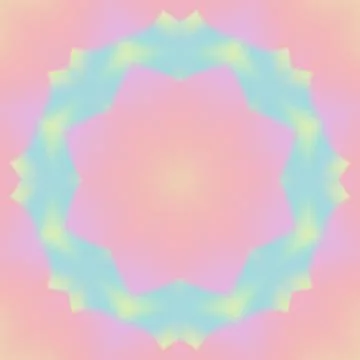 Psychedelic caleidoscope mandala design pattern. Abstract background with Stock Illustration