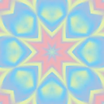Psychedelic caleidoscope mandala design pattern. Abstract background with イラスト素材