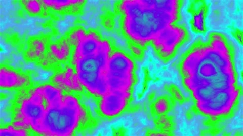 Psychedelic cell pattern organic texture effect Stock Footage 240320538