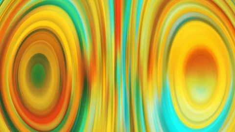 Psychedelic CG Animated Background Abstract Curved Shapes Stock Footage 117463629