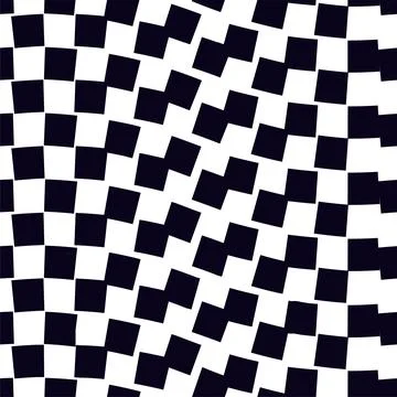 Psychedelic checkerboard pattern 스톡 일러스트