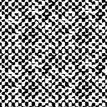 Psychedelic checkerboard pattern Stock Illustration