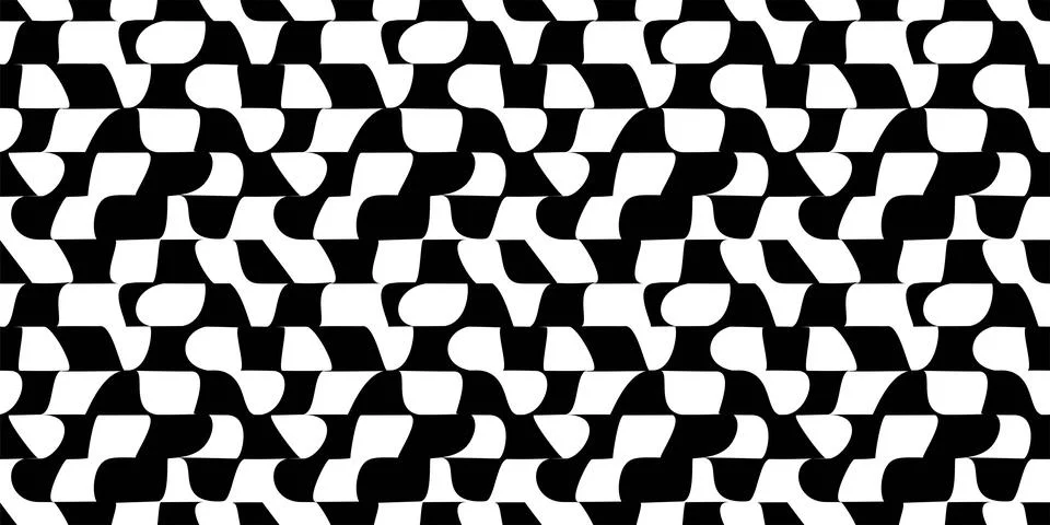 Psychedelic checkerboard pattern Stock Illustration