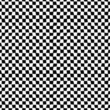 Psychedelic checkerboard pattern Stock Illustration