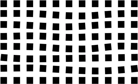 Psychedelic checkerboard pattern Stock Illustration