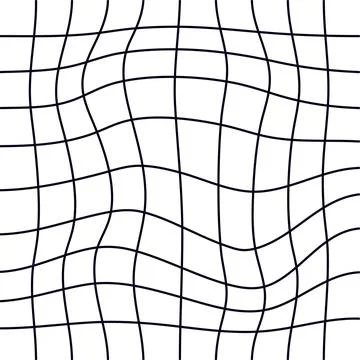 Psychedelic checkerboard pattern Stock Illustration