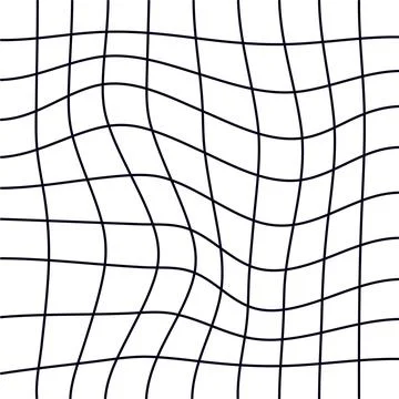 Psychedelic checkerboard pattern Stock Illustration