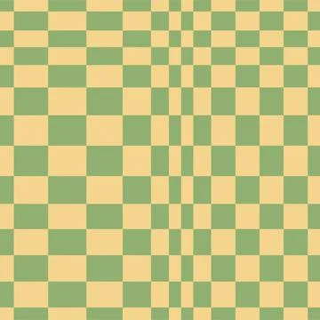 Psychedelic checkerboard poster Stock Illustration
