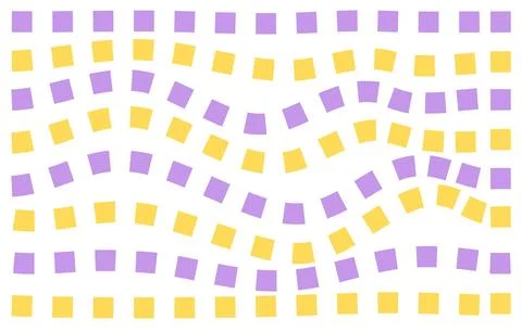 Psychedelic checkerboard poster Stock Illustration