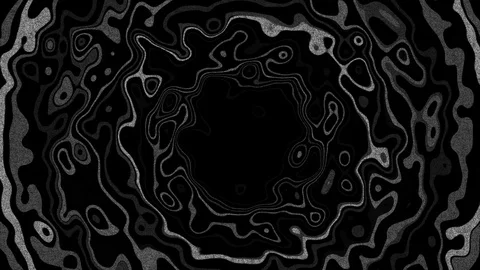 Psychedelic Circular Ripple 11 Video stock 90027920